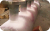 LIQUID PENETRANT ON HEADER WELDED BRANCHES
